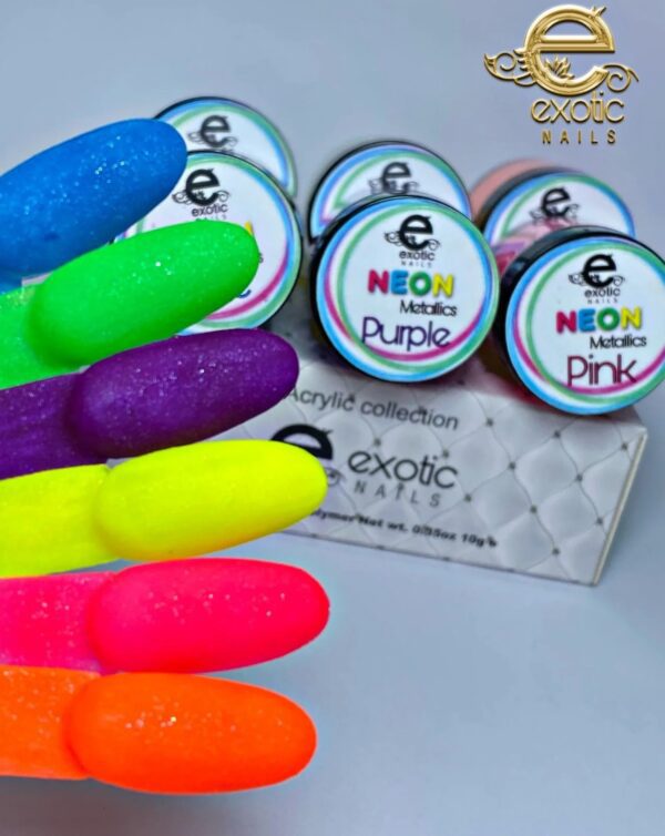 6 Tone Collection Neon Metallic 1/4 oz