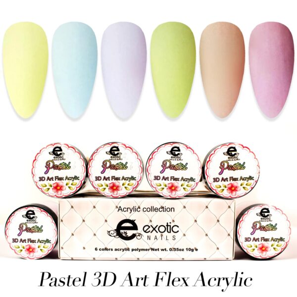 6 Tone Collection Pastel Flex 1/4 oz