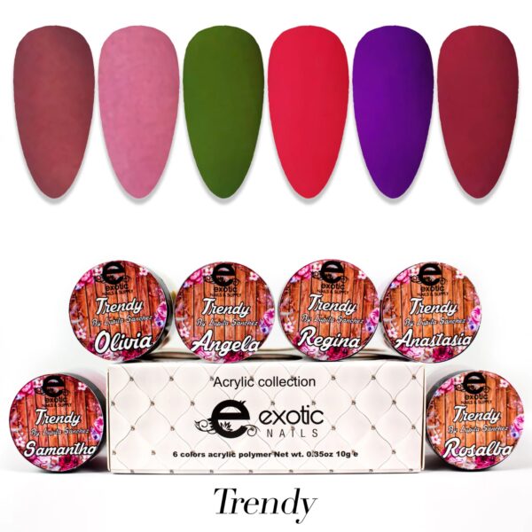 6 tone Collection Trendy 1/4 oz