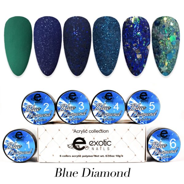 6 Tone Collection Blue Dimond 1/4 oz