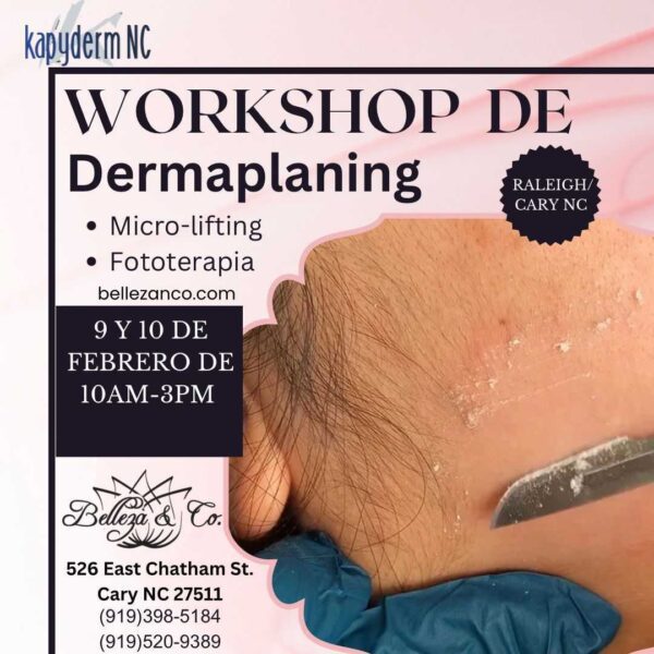 Dermaplaning and Microlifting Workshop Course