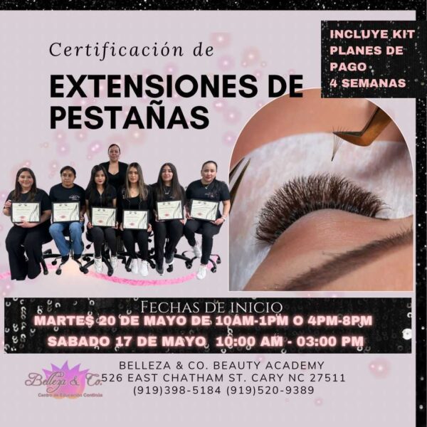 Eyelash Extensions Certification - Classic (No Experience Required)