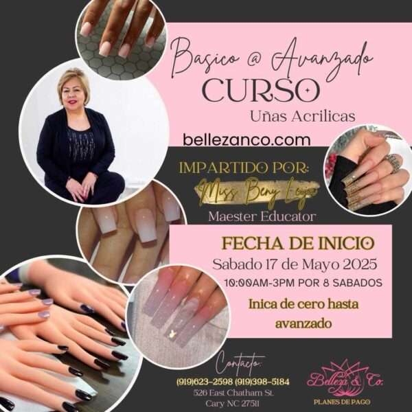 Basic-Advanced Acrylic Nail Course