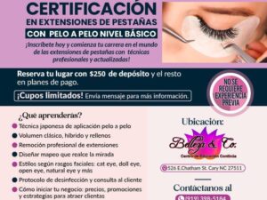 Extensiones de Pestañas